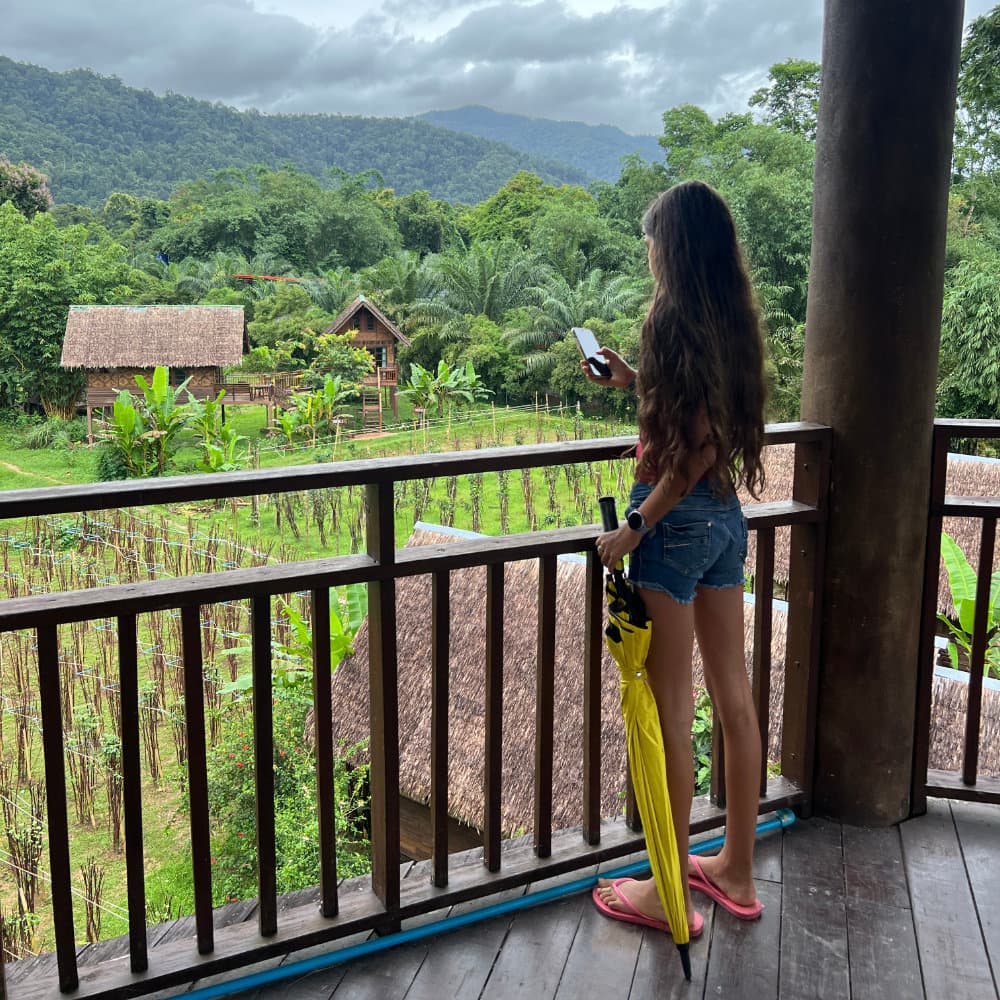 Kids haning out at Our Jungle Camp