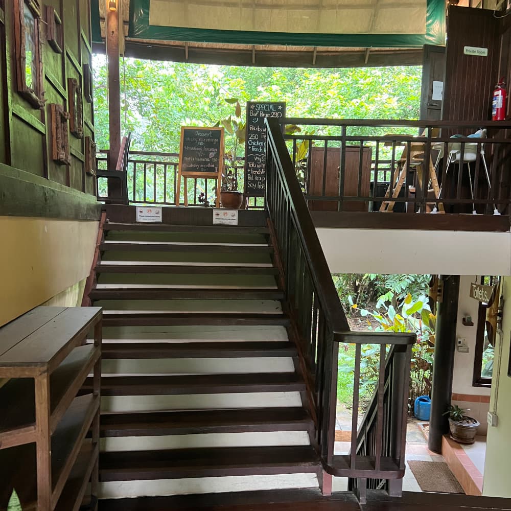 Our Jungle Camp restuarant entrance