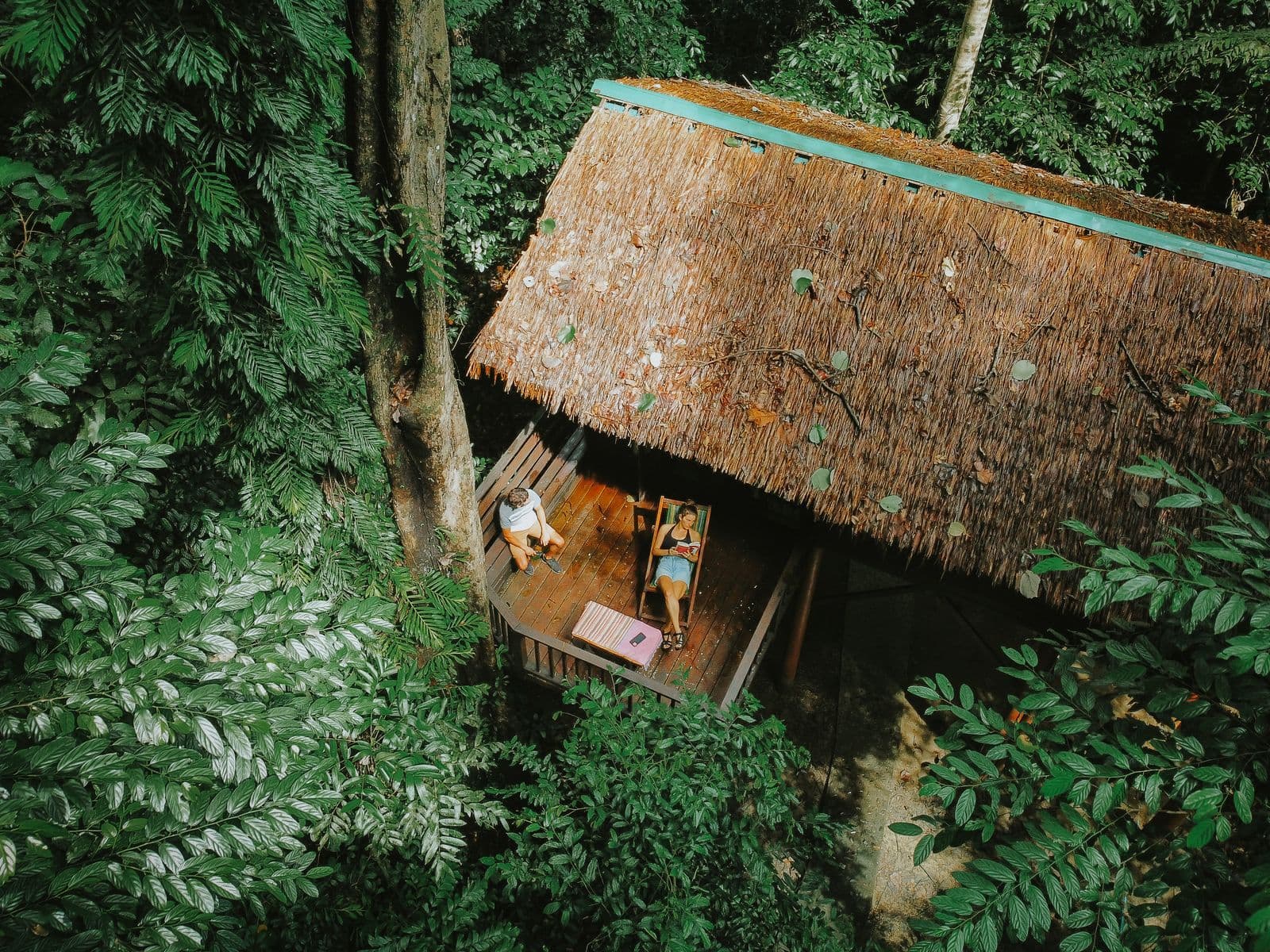 Gingah treehouse exterior view