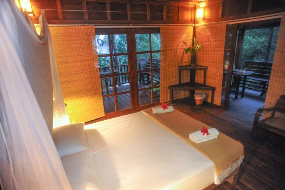 Happy Nest two storey treehouse interior