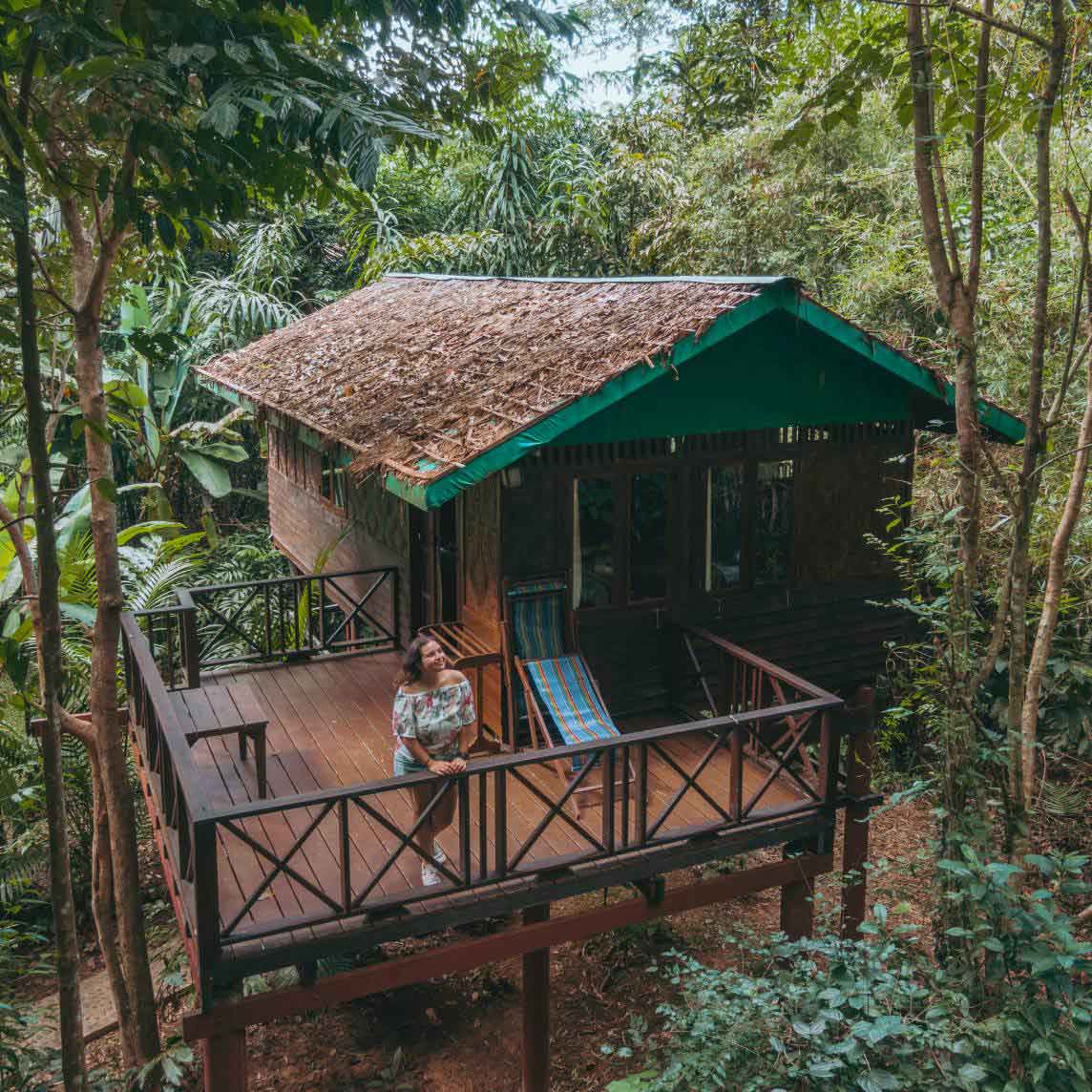 Liana treehouse exterior