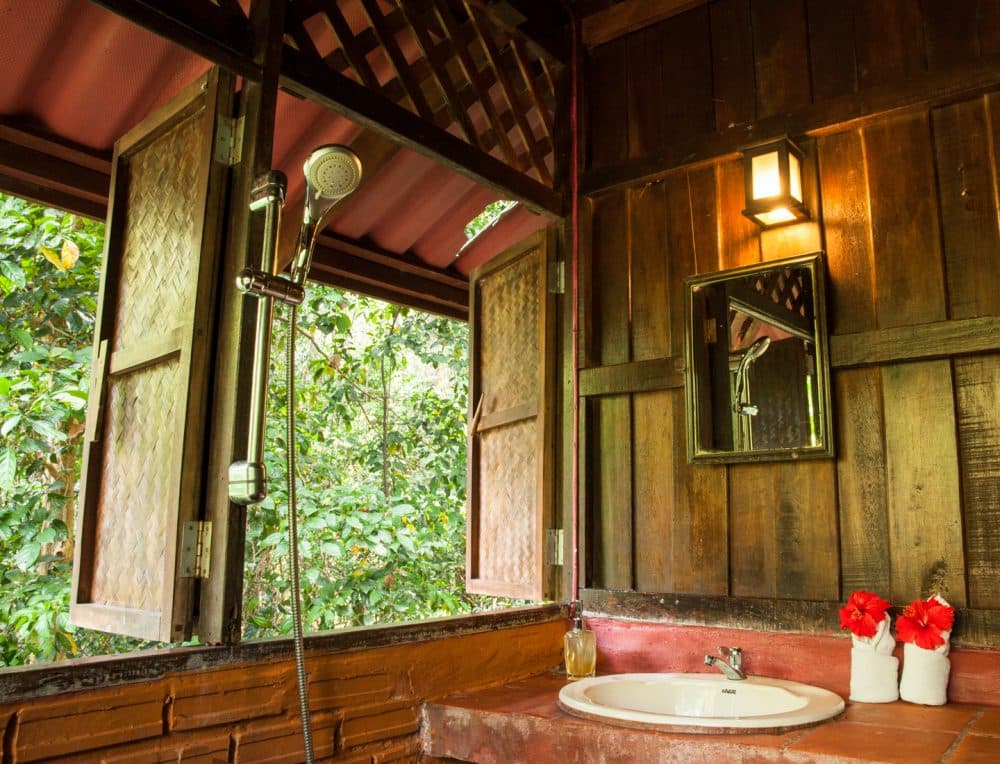 Thai House treehouse bathroom