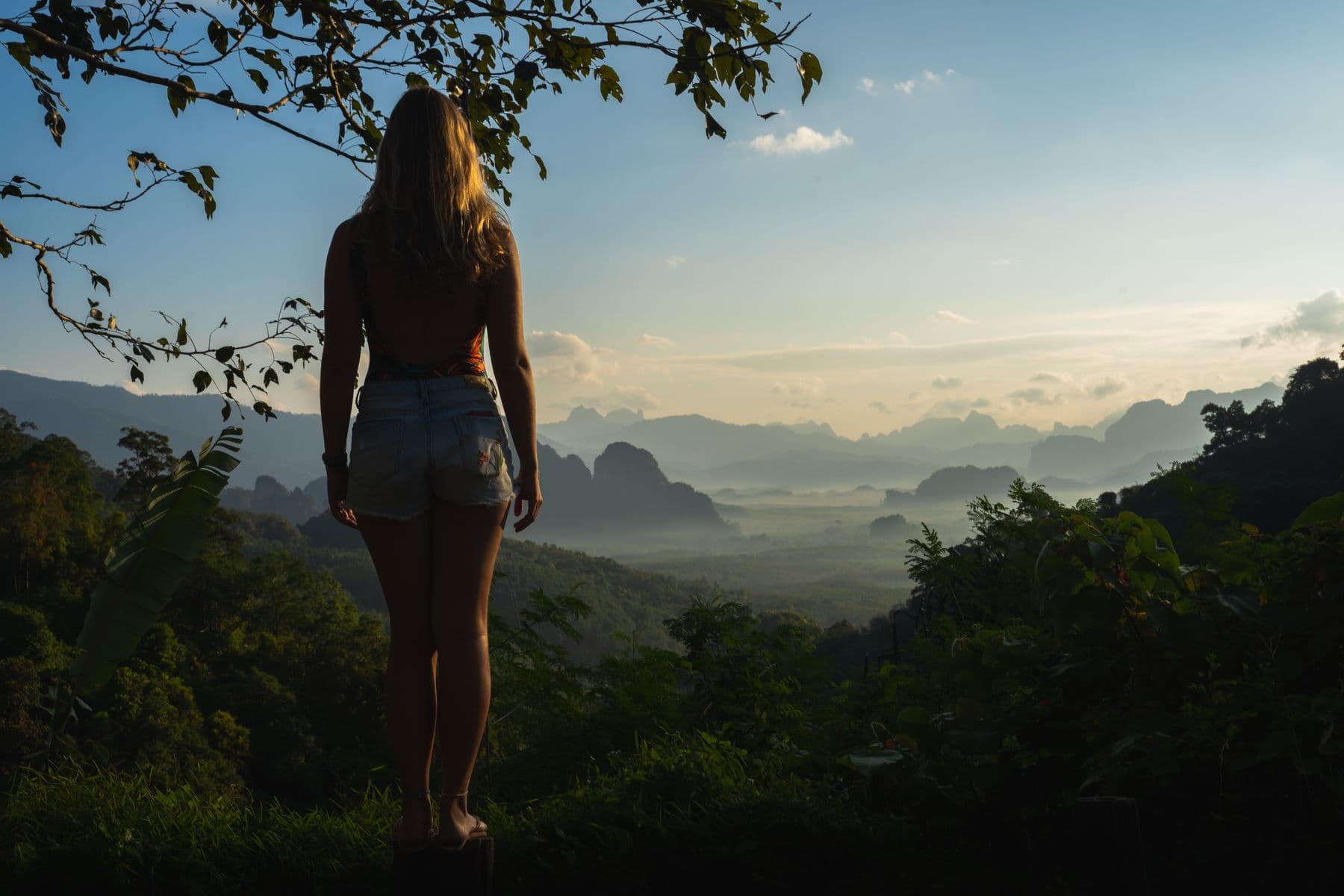 Viewpoint over Khao Sok