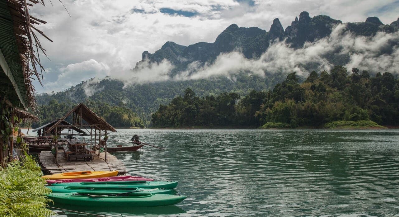 Khao Sok jungle scenery