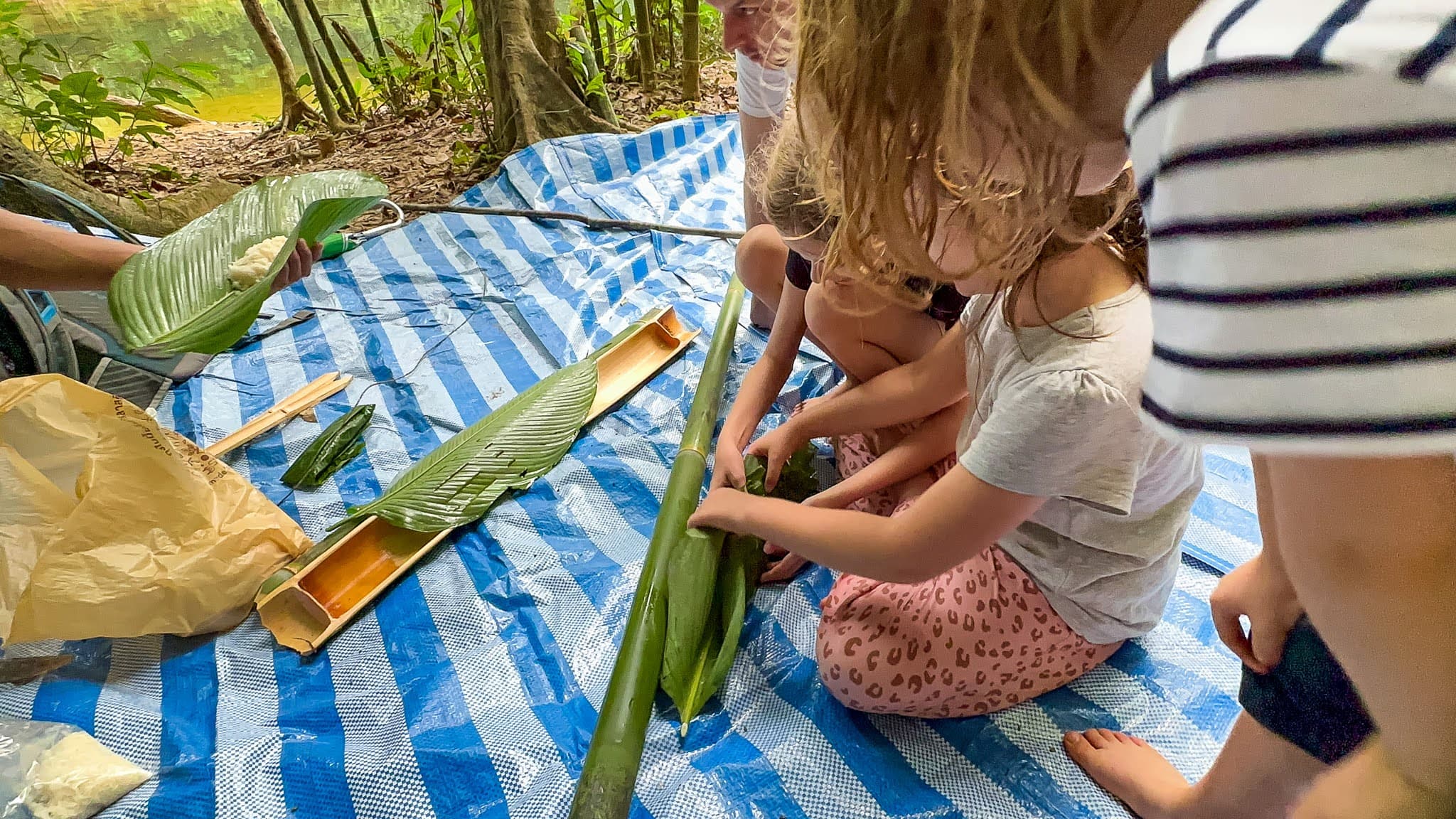 Hands on bamboo arts and crafts